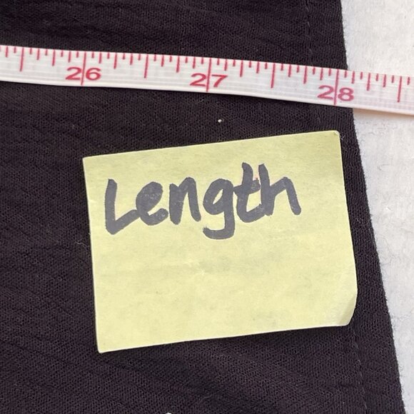 Daniel Rainn Womens 3X Black Tank Top Goth Whimsygoth Summer Vacation Boho Party - Picture 9 of 10